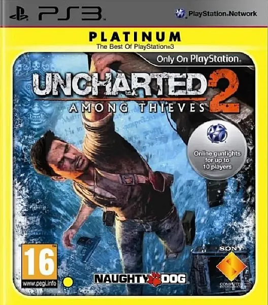 UNCHARTED 2: AMONG THIEVES (PLATINUM) [PS3] - (USED)
